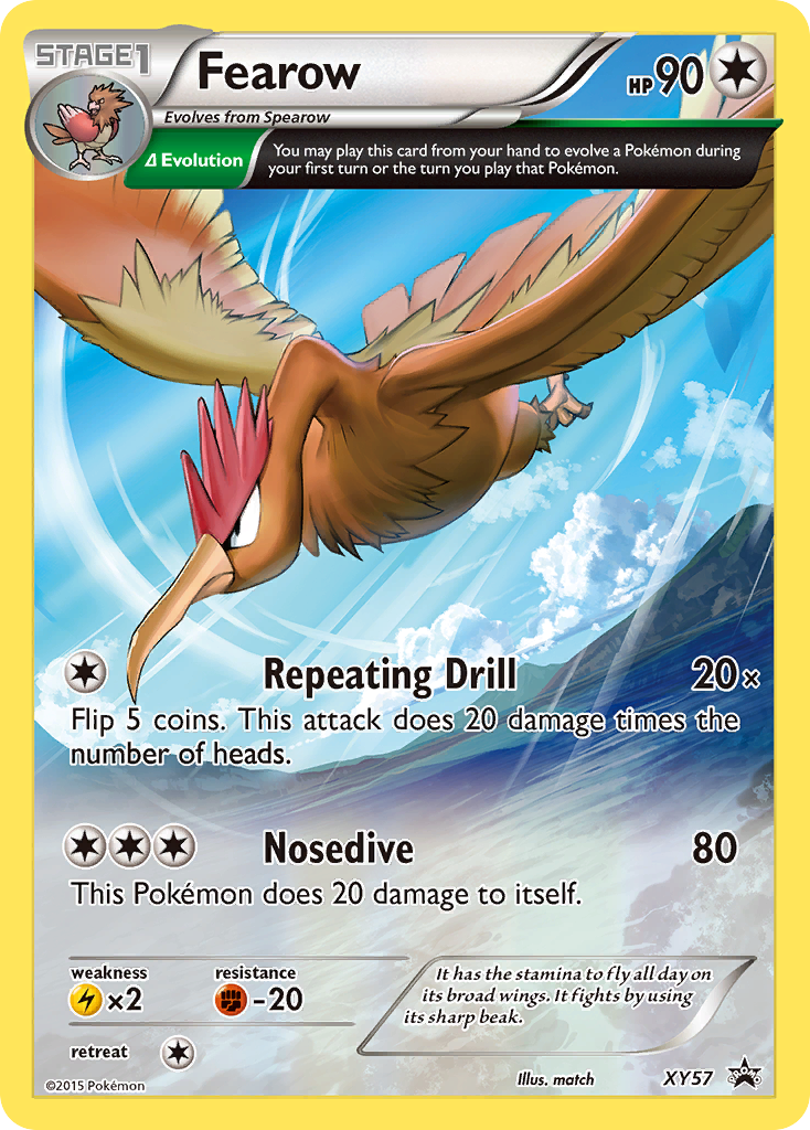 Fearow (XY57) [XY: Black Star Promos] | Deep Dive Games St. Marys