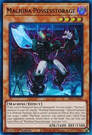 Machina Possesstorage [SR10-EN040] Ultra Rare | Deep Dive Games St. Marys