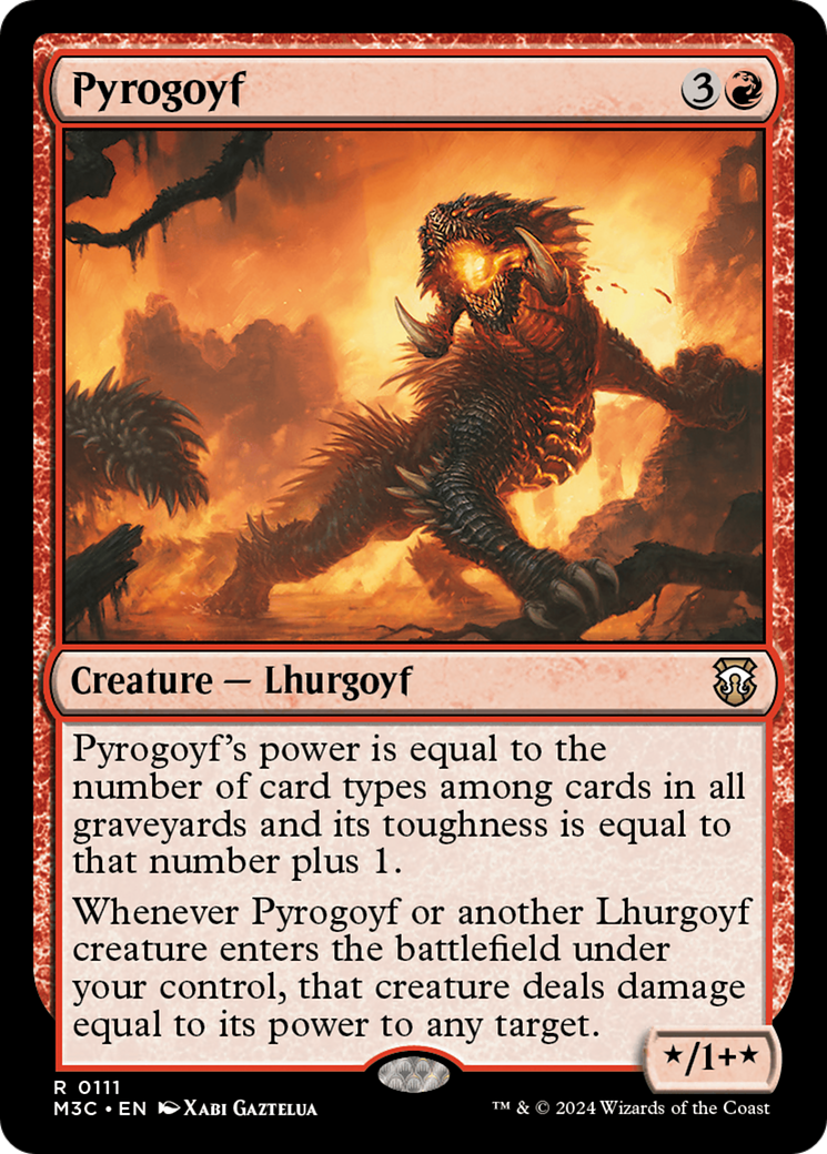 Pyrogoyf [Modern Horizons 3 Commander] | Deep Dive Games St. Marys