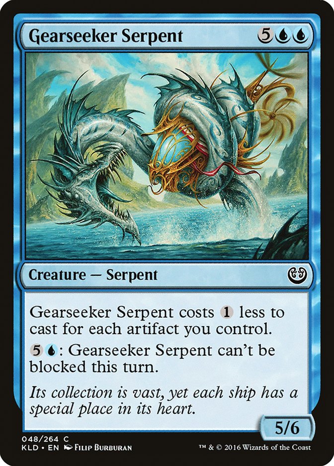 Gearseeker Serpent [Kaladesh] | Deep Dive Games St. Marys