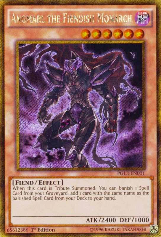 Angmarl the Fiendish Monarch [PGL3-EN001] Gold Secret Rare | Deep Dive Games St. Marys