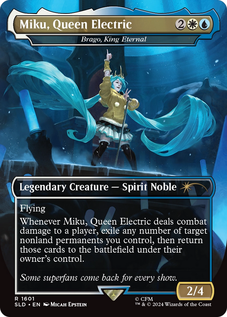 Miku, Queen Electric - Brago, King Eternal [Secret Lair Drop Series] | Deep Dive Games St. Marys