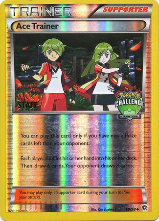 Ace Trainer (69/98) (International Challenge Promo Staff) [XY: Ancient Origins] | Deep Dive Games St. Marys