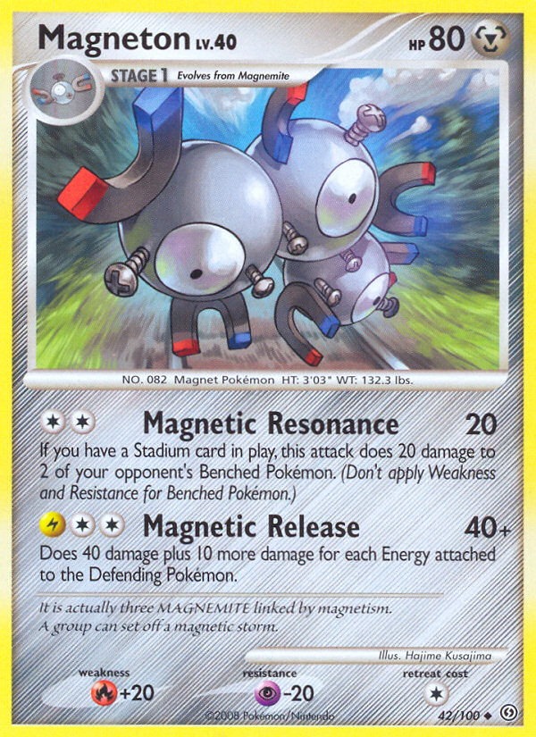 Magneton (42/100) [Diamond & Pearl: Stormfront] | Deep Dive Games St. Marys