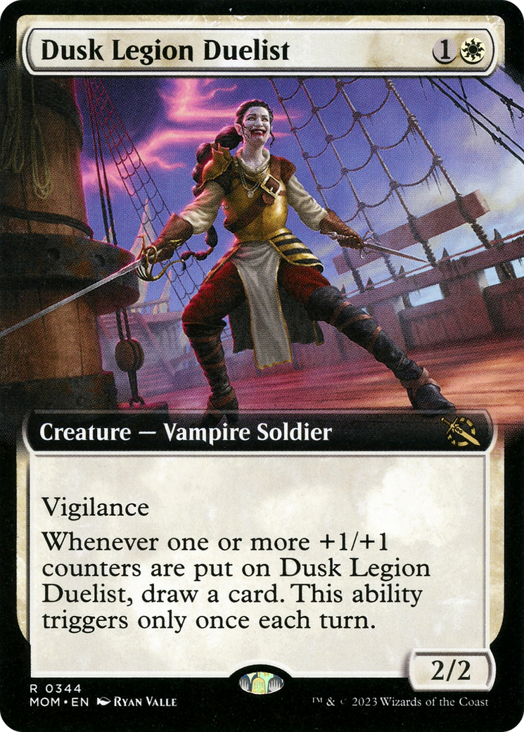 Dusk Legion Duelist (Extended Art) [March of the Machine] | Deep Dive Games St. Marys