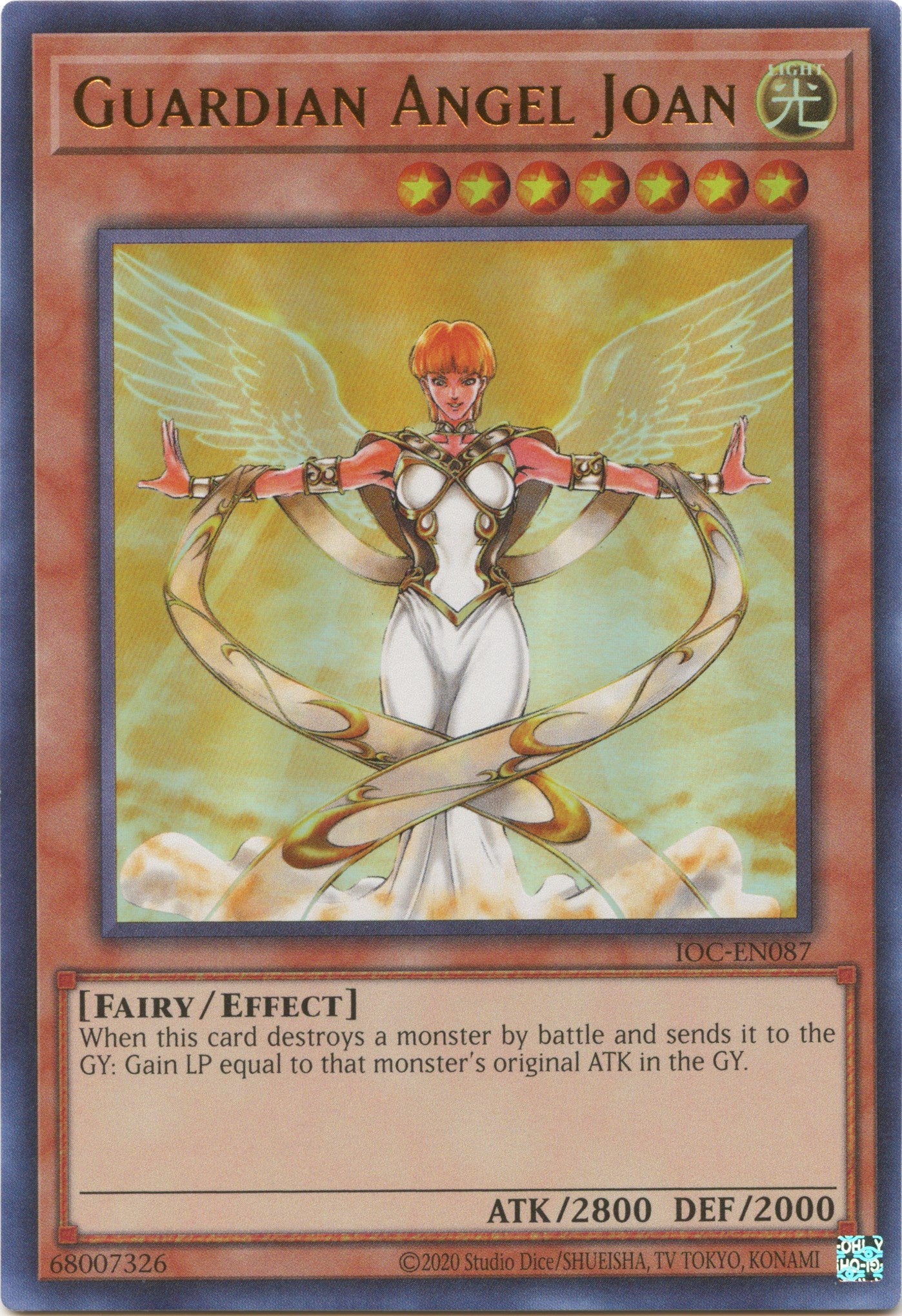 Guardian Angel Joan (25th Anniversary) [IOC-EN087] Ultra Rare | Deep Dive Games St. Marys