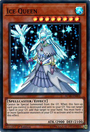 Ice Queen [AC18-EN005] Super Rare | Deep Dive Games St. Marys