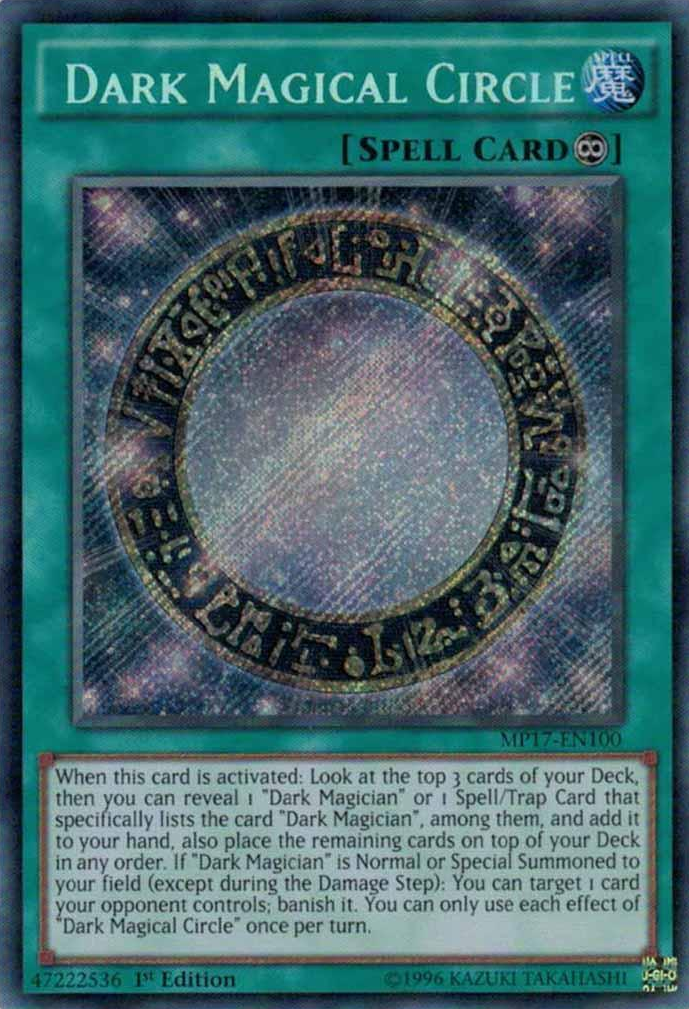 Dark Magical Circle [MP17-EN100] Secret Rare | Deep Dive Games St. Marys