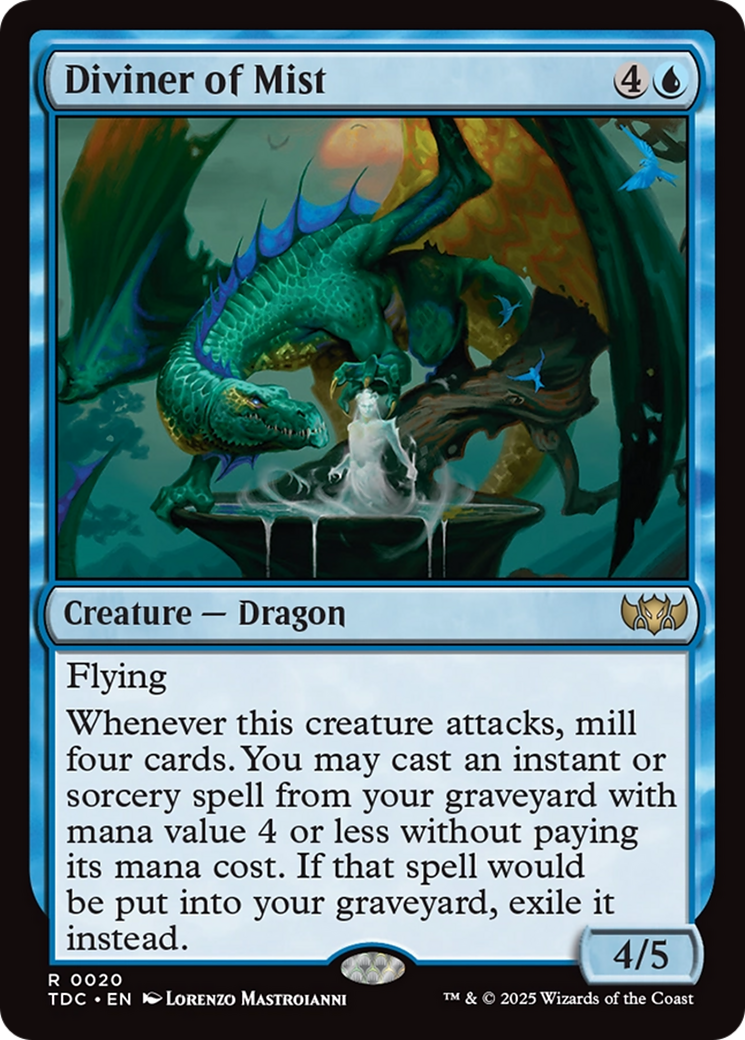 Diviner of Mist [Tarkir: Dragonstorm Commander] | Deep Dive Games St. Marys