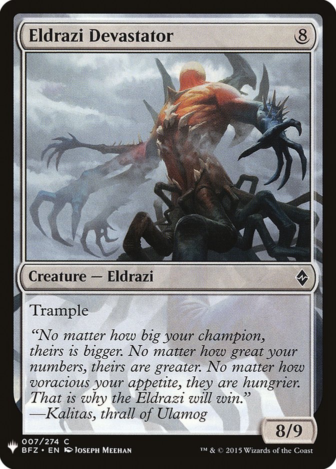 Eldrazi Devastator [Mystery Booster] | Deep Dive Games St. Marys