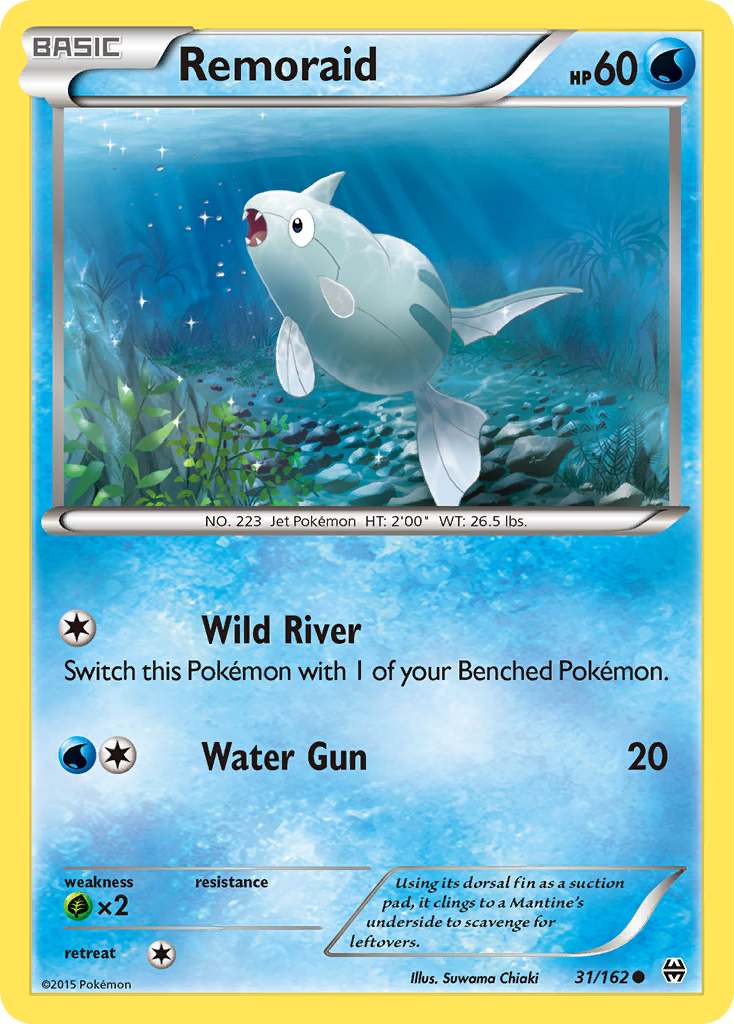 Remoraid (31/162) [XY: BREAKthrough] | Deep Dive Games St. Marys