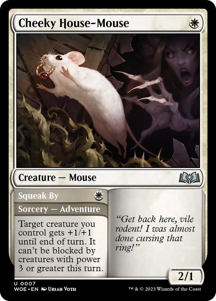 Cheeky House-Mouse [Wilds of Eldraine] | Deep Dive Games St. Marys