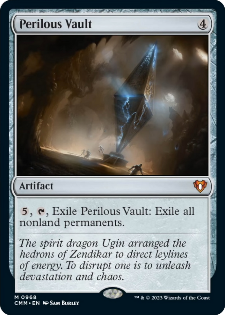 Perilous Vault [Commander Masters] | Deep Dive Games St. Marys