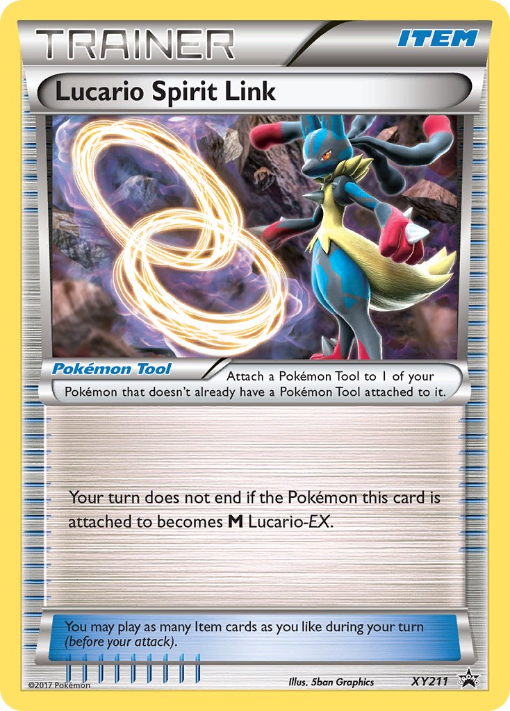 Lucario Spirit Link (XY211) [XY: Black Star Promos] | Deep Dive Games St. Marys