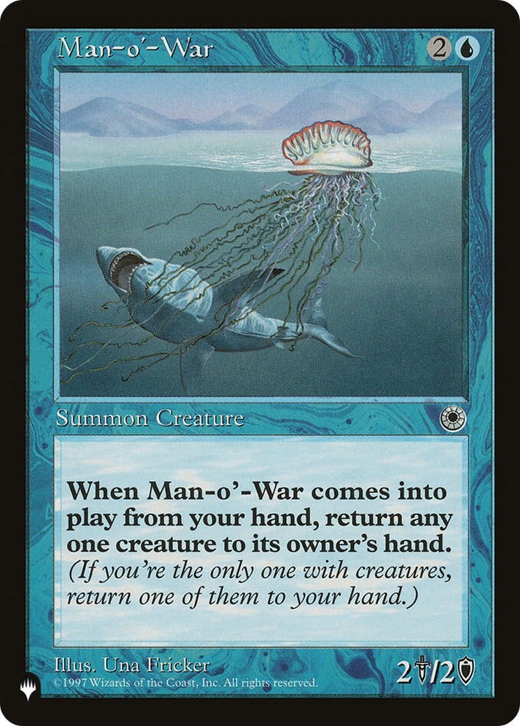 Man-o'-War (POR) [The List Reprints] | Deep Dive Games St. Marys