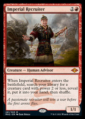 Imperial Recruiter (Foil Etched) [Modern Horizons 2] | Deep Dive Games St. Marys