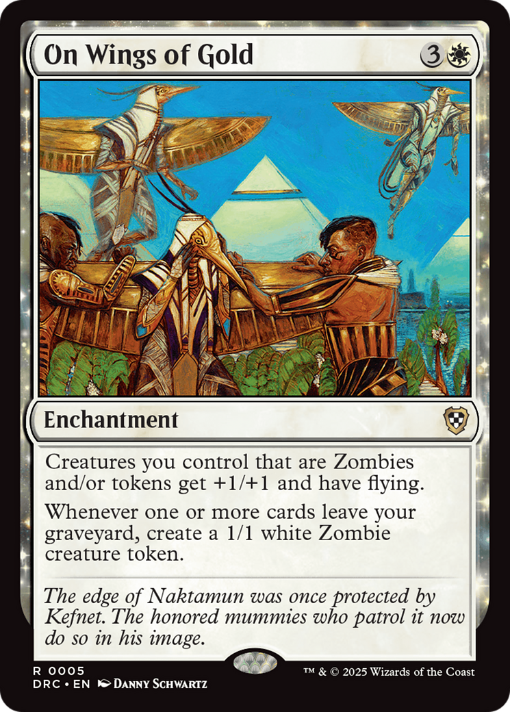 On Wings of Gold [Aetherdrift Commander] | Deep Dive Games St. Marys