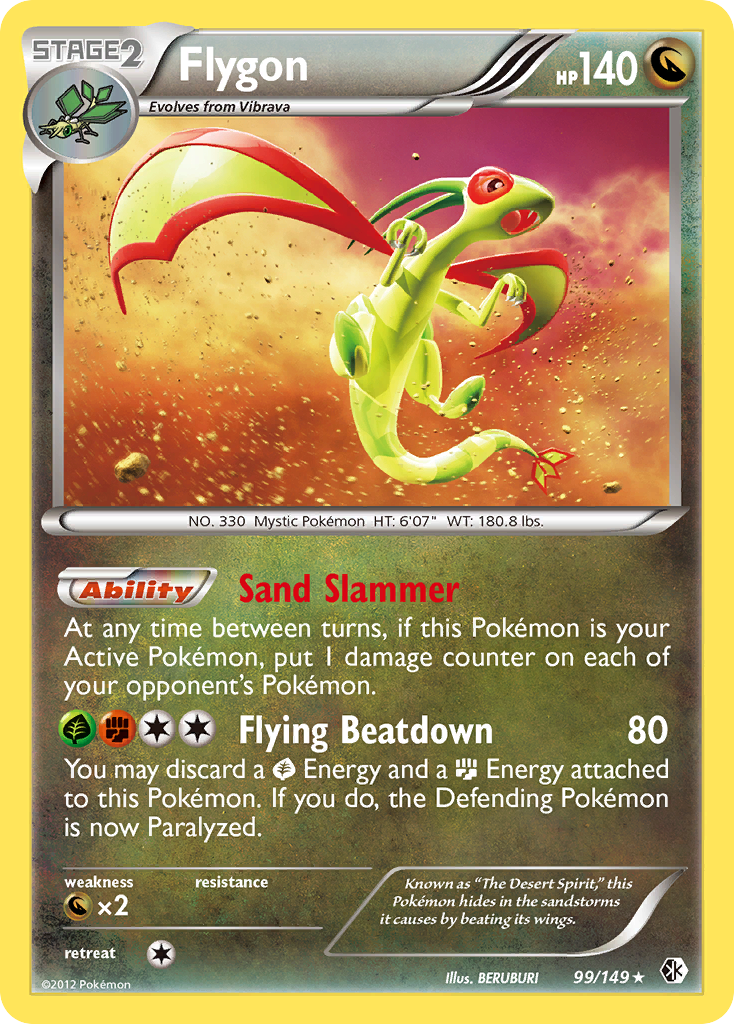 Flygon (99/149) [Black & White: Boundaries Crossed] | Deep Dive Games St. Marys