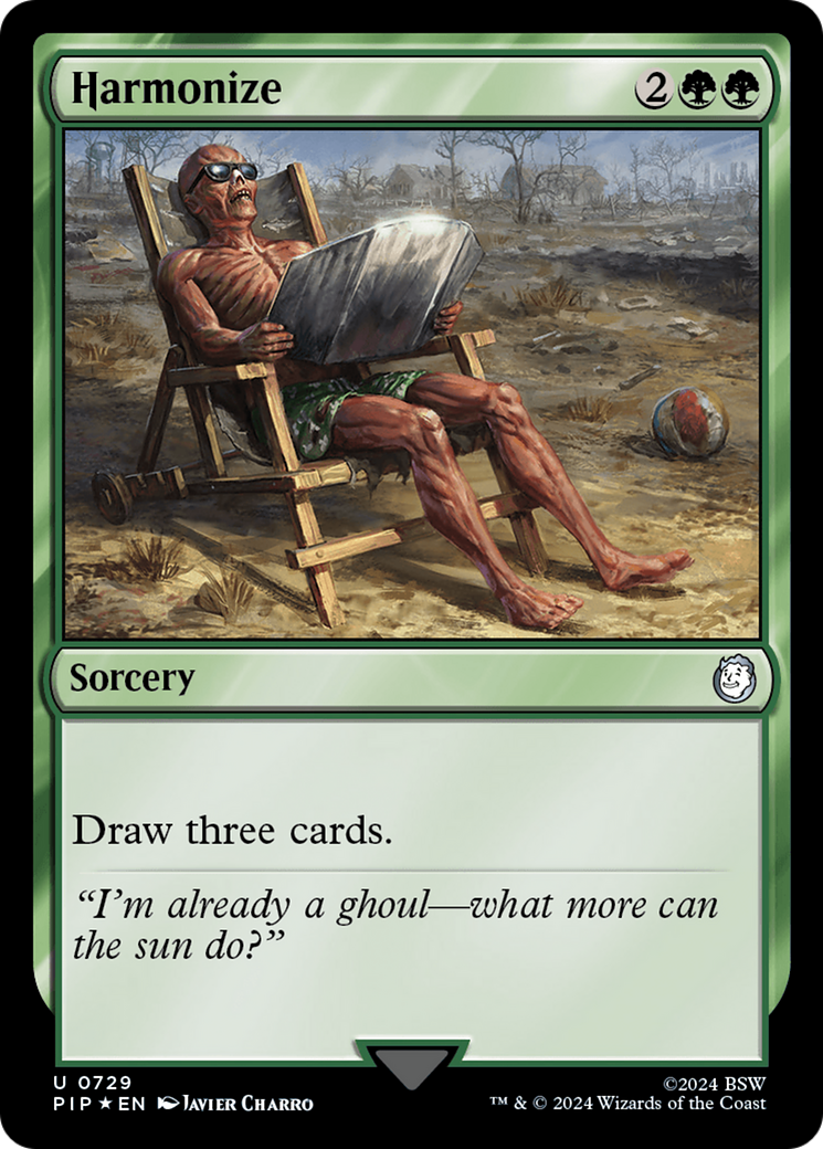 Harmonize (Surge Foil) [Fallout] | Deep Dive Games St. Marys