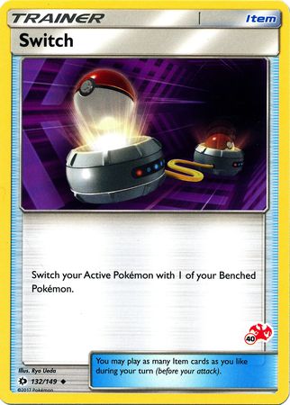 Switch (132/149) (Charizard Stamp #40) [Battle Academy 2020] | Deep Dive Games St. Marys