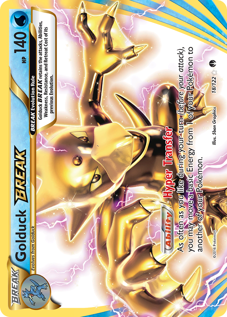 Golduck BREAK (18/122) [XY: BREAKpoint] | Deep Dive Games St. Marys
