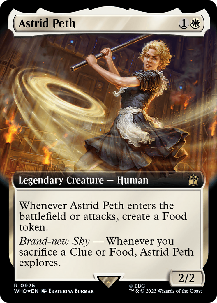 Astrid Peth (Extended Art) (Surge Foil) [Doctor Who] | Deep Dive Games St. Marys