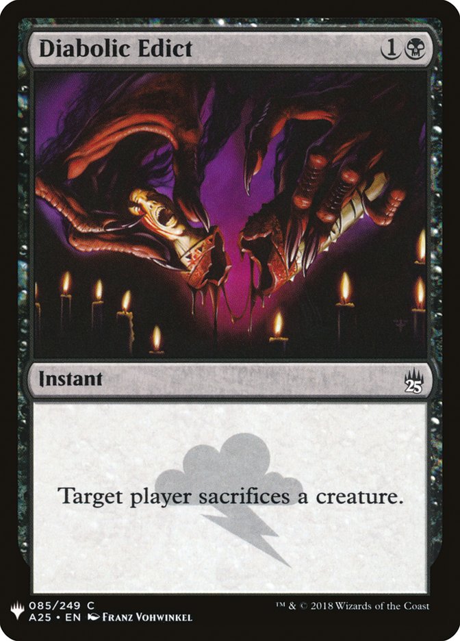 Diabolic Edict [Mystery Booster] | Deep Dive Games St. Marys