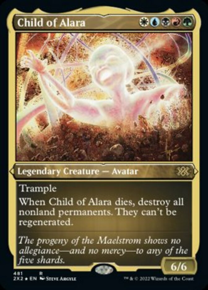 Child of Alara (Foil Etched) [Double Masters 2022] | Deep Dive Games St. Marys