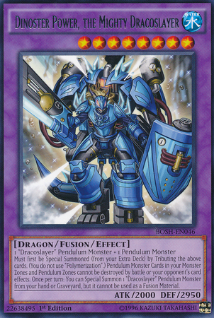 Dinoster Power, the Mighty Dracoslayer [BOSH-EN046] Rare | Deep Dive Games St. Marys