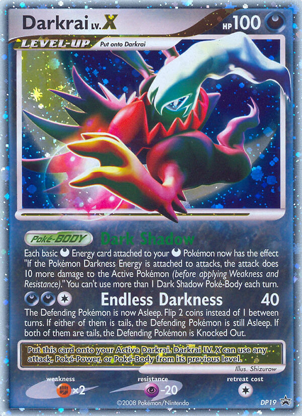 Darkrai LV.X (DP19) [Diamond & Pearl: Black Star Promos] | Deep Dive Games St. Marys