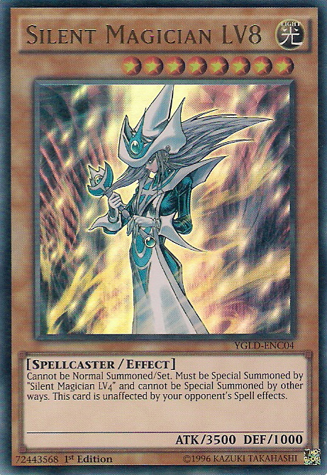 Silent Magician LV8 [YGLD-ENC04] Ultra Rare | Deep Dive Games St. Marys