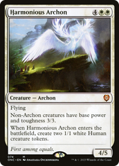 Harmonious Archon [Phyrexia: All Will Be One Commander] | Deep Dive Games St. Marys