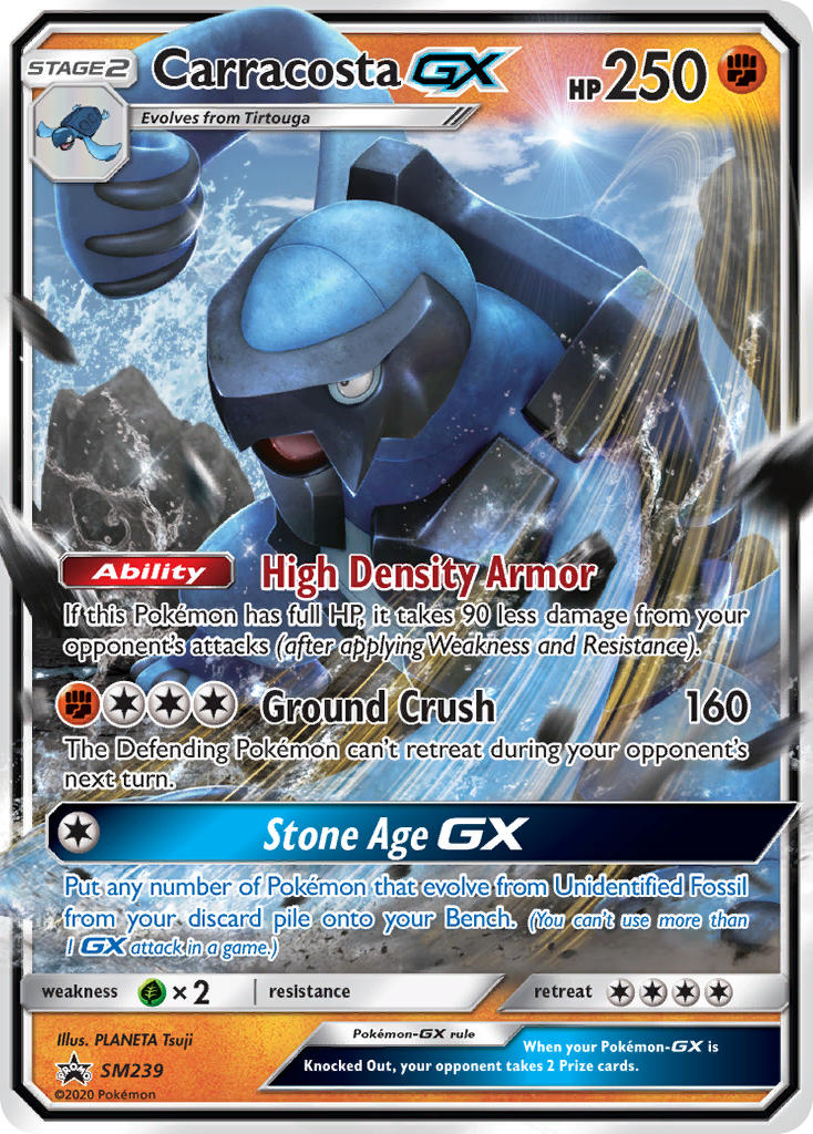 Carracosta GX (SM239) [Sun & Moon: Black Star Promos] | Deep Dive Games St. Marys