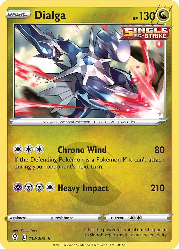 Dialga (112/203) [Sword & Shield: Evolving Skies] | Deep Dive Games St. Marys