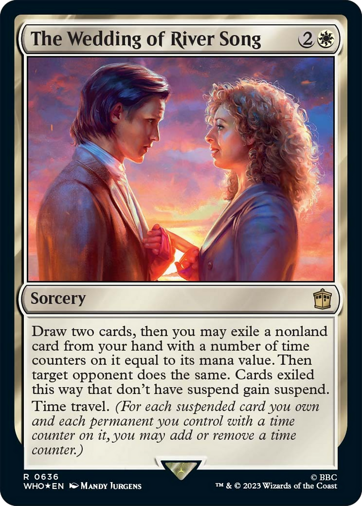 The Wedding of River Song (Surge Foil) [Doctor Who] | Deep Dive Games St. Marys