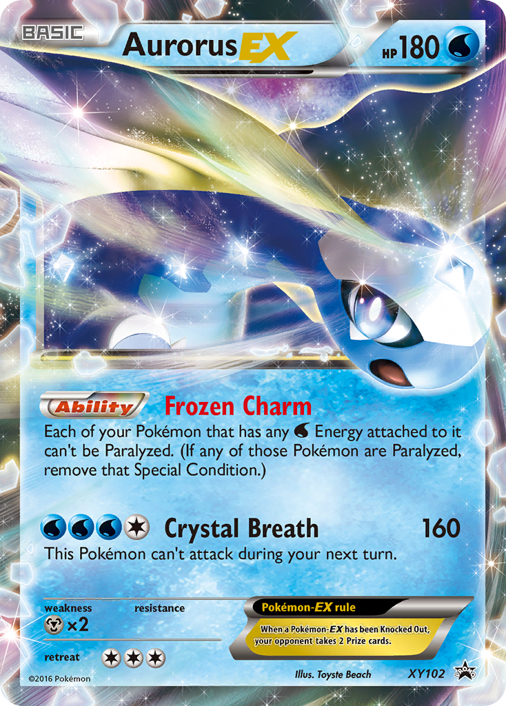 Aurorus EX (XY102) [XY: Black Star Promos] | Deep Dive Games St. Marys