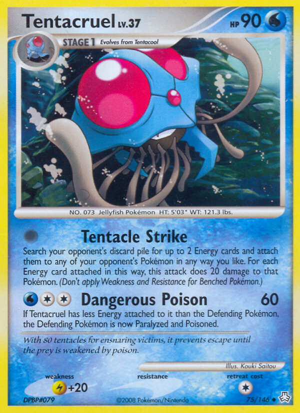 Tentacruel (75/146) [Diamond & Pearl: Legends Awakened] | Deep Dive Games St. Marys