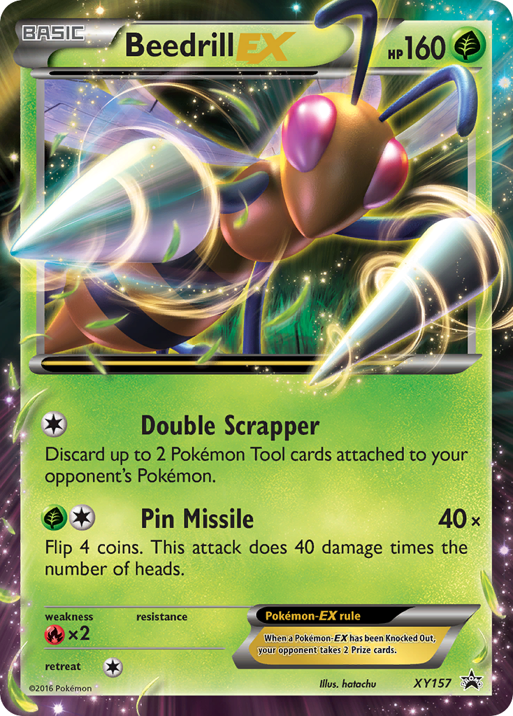 Beedrill EX (XY157) [XY: Black Star Promos] | Deep Dive Games St. Marys