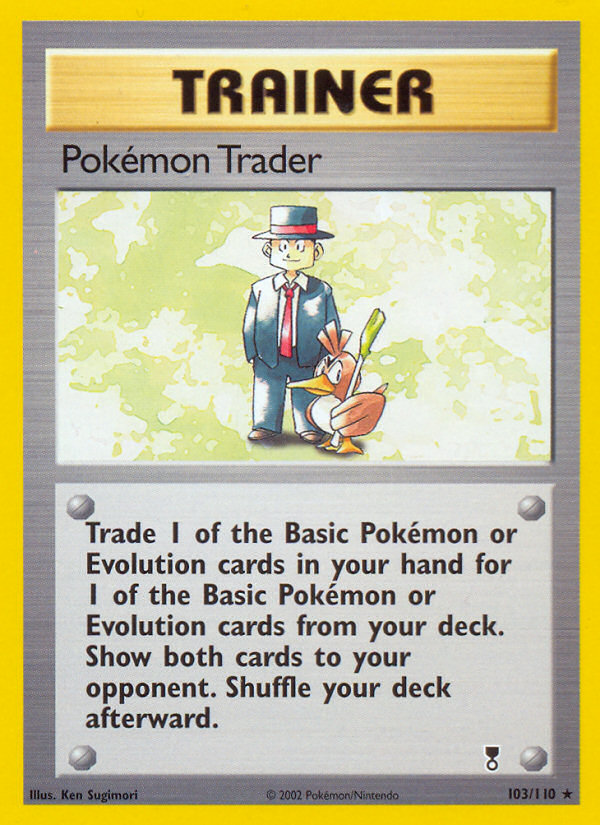 Pokemon Trader (103/110) [Legendary Collection] | Deep Dive Games St. Marys