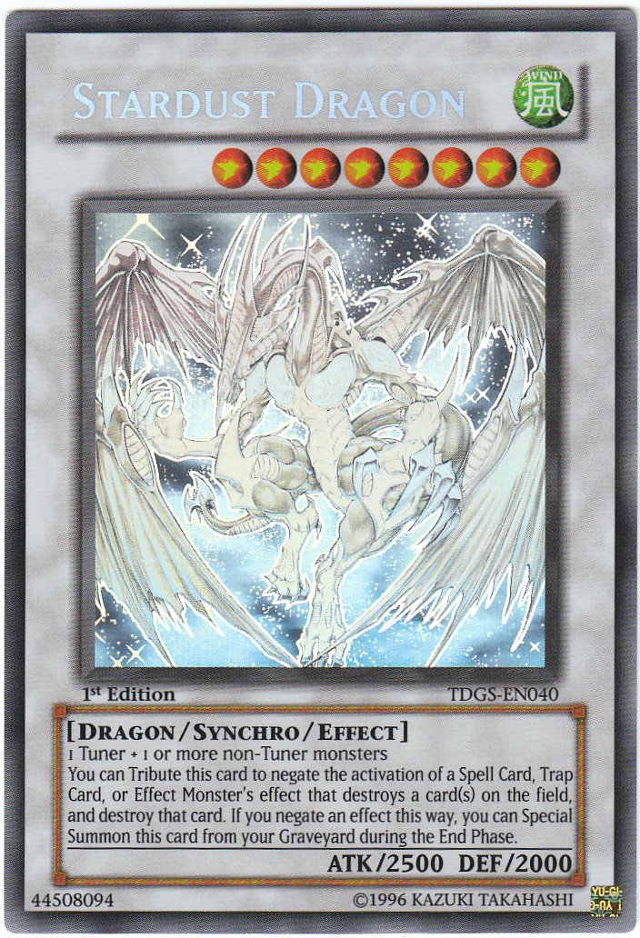 Stardust Dragon (Ghost) [TDGS-EN040] Ghost Rare | Deep Dive Games St. Marys