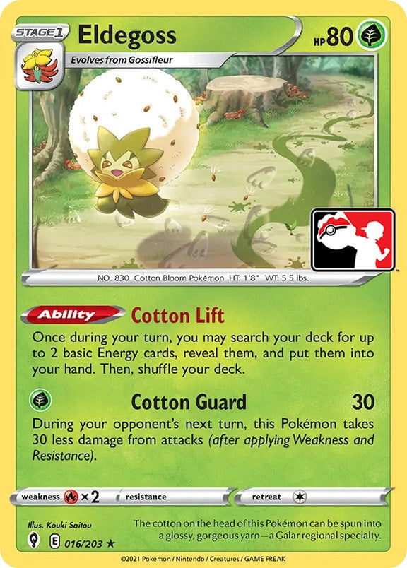 Eldegoss (016/203) [Prize Pack Series One] | Deep Dive Games St. Marys