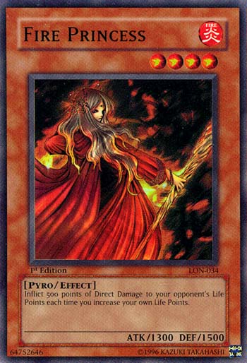 Fire Princess [LON-034] Super Rare | Deep Dive Games St. Marys