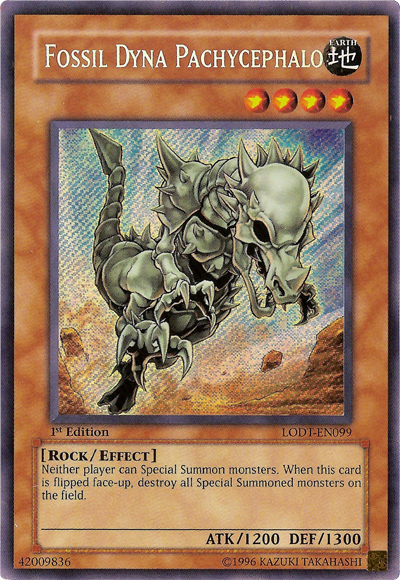 Fossil Dyna Pachycephalo [LODT-EN099] Secret Rare | Deep Dive Games St. Marys