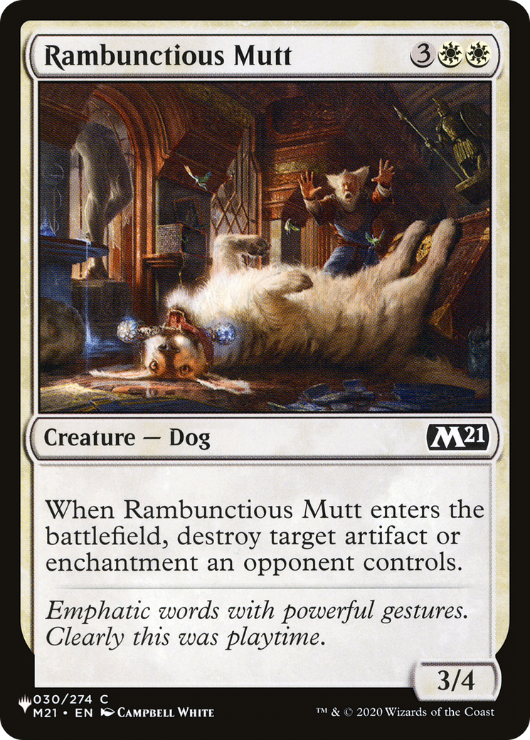 Rambunctious Mutt [The List] | Deep Dive Games St. Marys