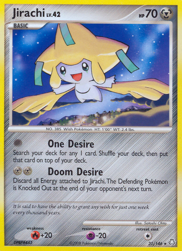 Jirachi (31/146) [Diamond & Pearl: Legends Awakened] | Deep Dive Games St. Marys