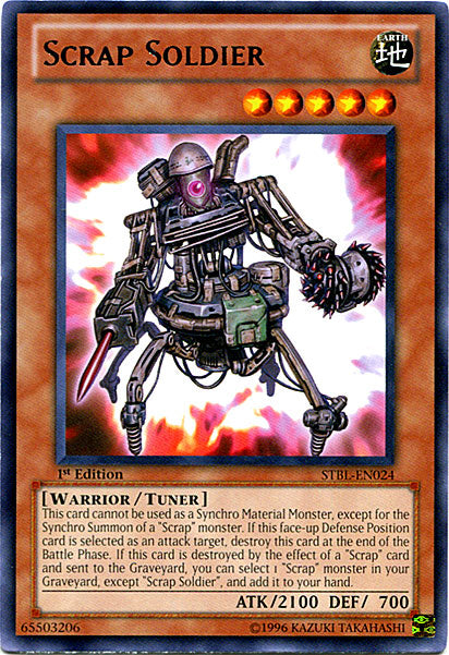 Scrap Soldier [STBL-EN024] Rare | Deep Dive Games St. Marys