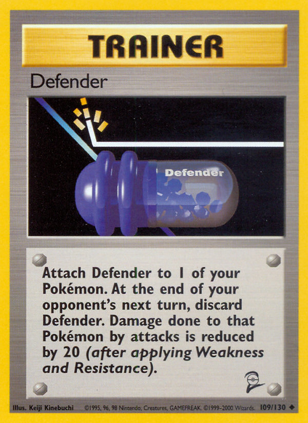 Defender (109/130) [Base Set 2] | Deep Dive Games St. Marys