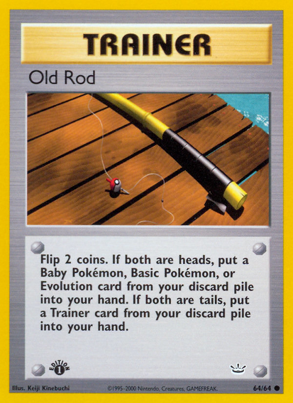 Old Rod (64/64) [Neo Revelation 1st Edition] | Deep Dive Games St. Marys