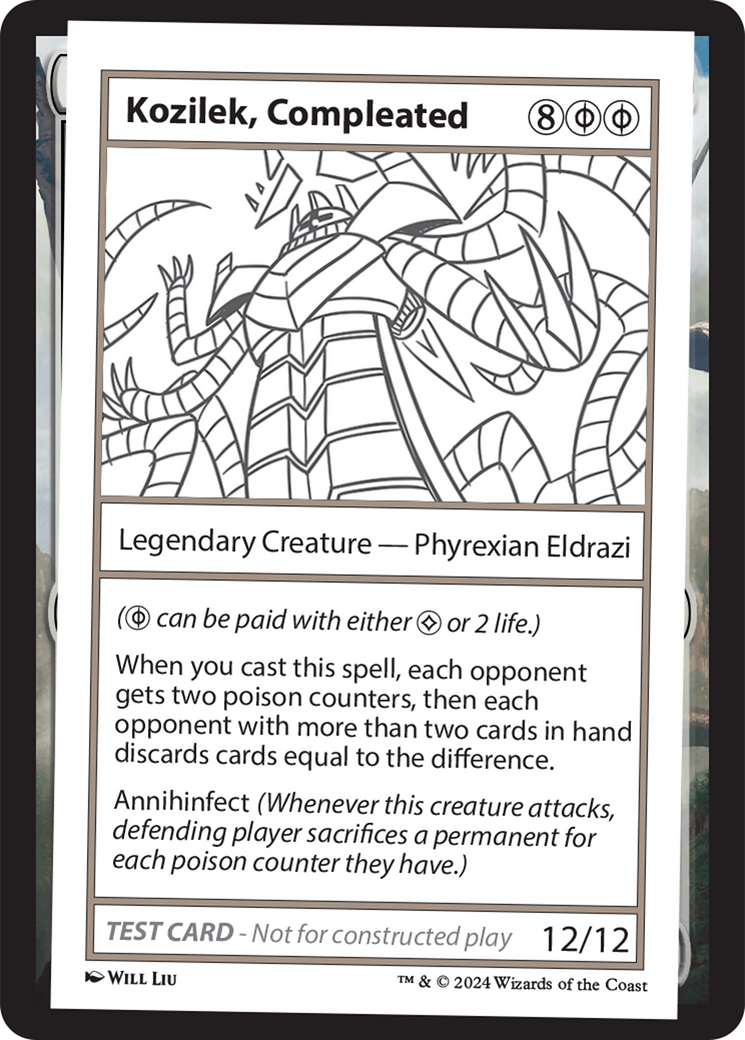 Kozilek, Completed [Mystery Booster 2 Playtest Cards] | Deep Dive Games St. Marys