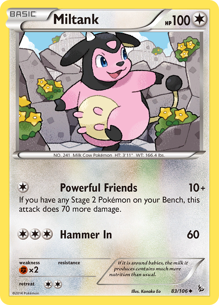 Miltank (83/106) [XY: Flashfire] | Deep Dive Games St. Marys